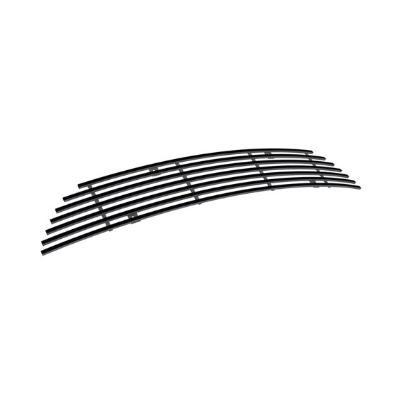 APS Compatible with Hyundai Tiburon 2005-2006 Lower Bumper Stainless Steel Black 8x6 Horizontal Billet Front Grill Grille Insert Y65758J