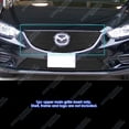 thumbnail image 1 of APS Compatible with Mazda Mazda 6 2014-2016 Main Upper Aluminum Black Horizontal Billet Front Grill Grille Insert M65968H, 1 of 2