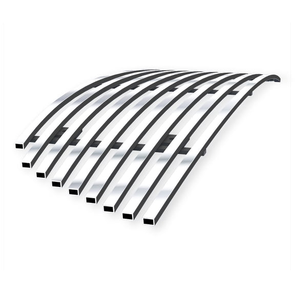 APS Compatible with Mazda RX-8 2004-2008 Main Upper Stainless Steel Chrome Billet Grille Grill Insert M66281A