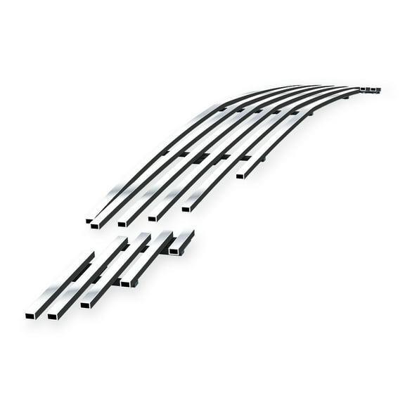 APS Compatible with Mercedes-Benz E Class 2003-2006 Lower Bumper Stainless Steel SS Chrome Billet Front Grill Grille Insert Z65518A