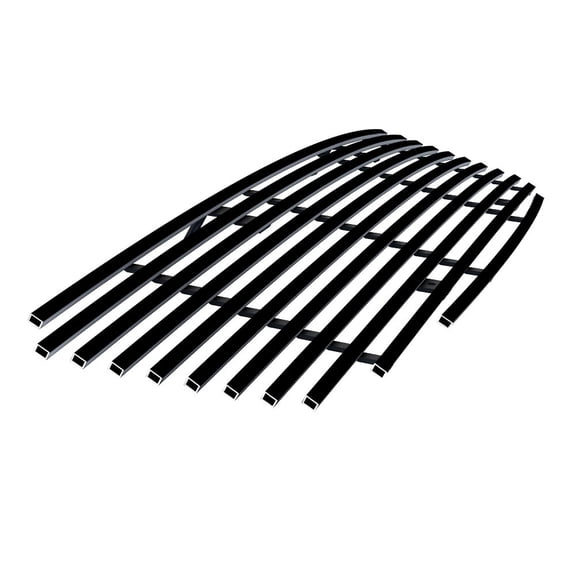 APS Compatible with Nissan Altima 2005-2006 All Models Main Upper Stainless Steel SS Black Billet Front Grill Grille Insert N85411H