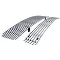 thumbnail image 1 of APS Compatible with Nissan Maxima 2009-2014 Main Upper Lower Bumper Stainless Steel SS Chrome Billet Front Grill Grille Insert Combo N87774A, 1 of 7