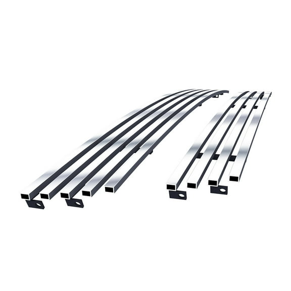 APS Compatible with Nissan Xterra 2002-2004 Main Upper Chrome Billet Front Grill Grille Insert N65417A