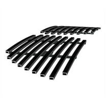 APS Compatible with Pontiac GTO 2004-2006 Main Upper Stainless Steel Black 8x6 Horizontal Billet Front Grill Grille Insert P85806J