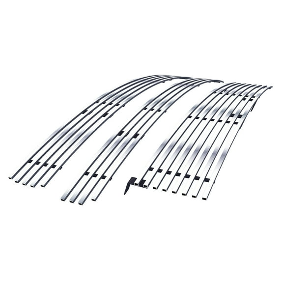 APS Compatible with Scion XB 2003-2007 Main Upper Lower Bumper Stainless Steel SS Chrome Billet Front Grill Grille Insert Combo T87977A