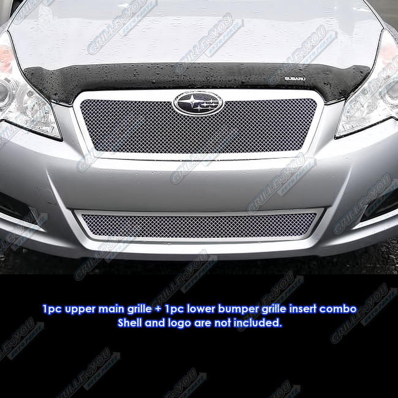 APS Compatible with Subaru Legacy 2010-2012 Main Upper Lower Bumper ...