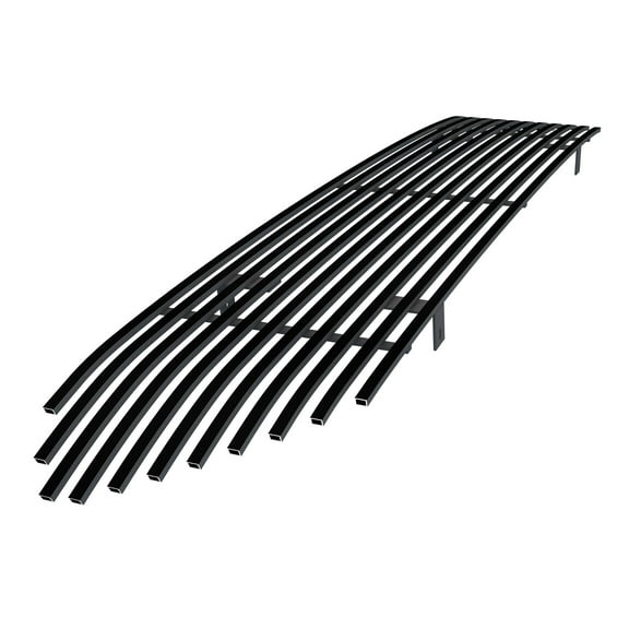 APS Compatible with Toyota Tacoma 2012-2015 Main Upper Stainless Steel Black 8x6 Horizontal Billet Front Grill Grille Insert T86971J