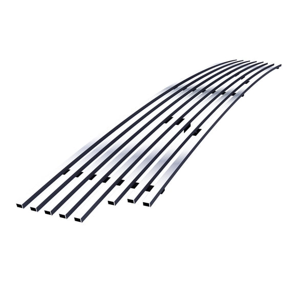 APS Premium 304 Stainless Steel Chrome 8x6 Billet Grille Insert Compatible with Ford Expedition 2003-2006 Lower Bumper N19-S37358F