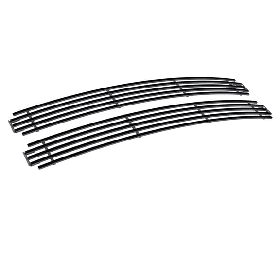 APS Premium Stainless Steel Black 8x6 Horizontal Billet Grille Compatible with Chevy Blazer C K Pickup Suburban 1994-1999 & 95-99 Tahoe Main Upper N19-J11058C