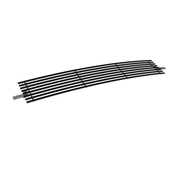 APS Premium Stainless Steel Black 8x6 Horizontal Billet Grille Insert Compatible with Toyota Pickup 1992-1994 4WD Lower Bumper N19-J12158T
