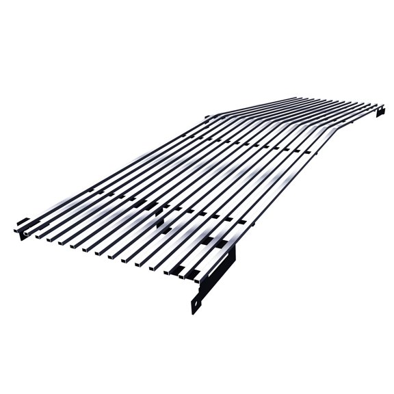 APS Premium Stainless Steel Chorme Billet Grille Compatible with Chevy GMC C K Pickup 1981-1987 & 81-88 Blazer Suburban Jimmy with Stacked Lights Main Upper N19-A20058C