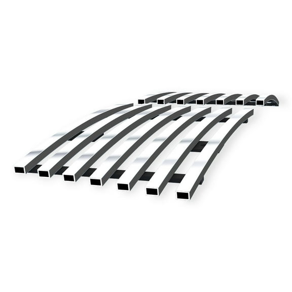 APS Premium Stainless Steel Chrome 8x6 Billet Grille Compatible with Cadillac Escalade 2007-2014 Tow Hook N19-S28466A