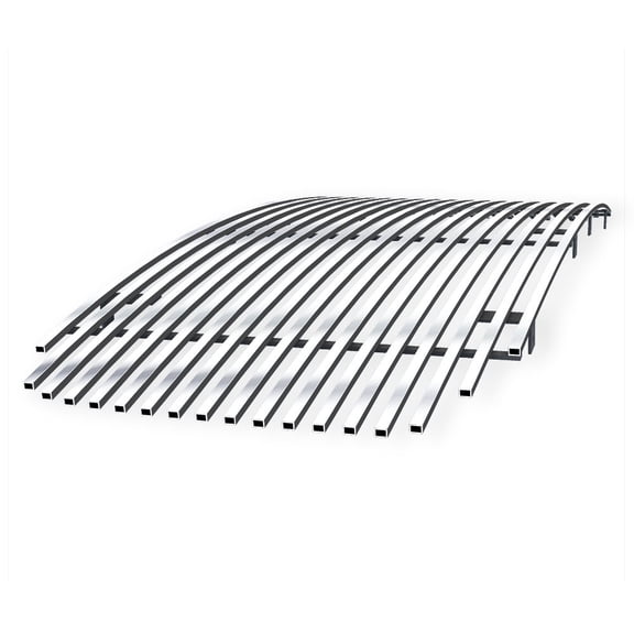 APS Premium Stainless Steel Chrome 8x6 Billet Grille Compatible with Dodge Ram 1500 2006-2008 & 06-09 2500 3500 Main Upper N19-S81358D