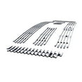 thumbnail image 1 of APS Premium Stainless Steel Chrome 8x6 Billet Grille Compatible with Ford Excursion F-250 F-350 F-450 F-550 2005-2007 Main Upper N19-S18756F, 1 of 7
