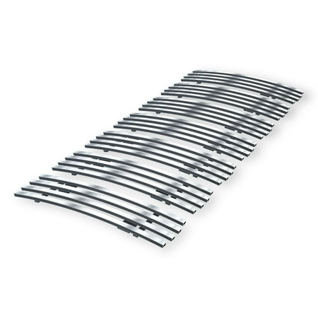 APS Premium Stainless Steel Chrome 8x6 Billet Grille Compatible with Jeep Liberty 2008-2012 Main Upper N19-S15556J