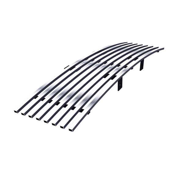 APS Premium Stainless Steel Chrome Billet Grille Grill Compatible with Ford F-150 2009-2014 Lower Bumper N19-A98766F