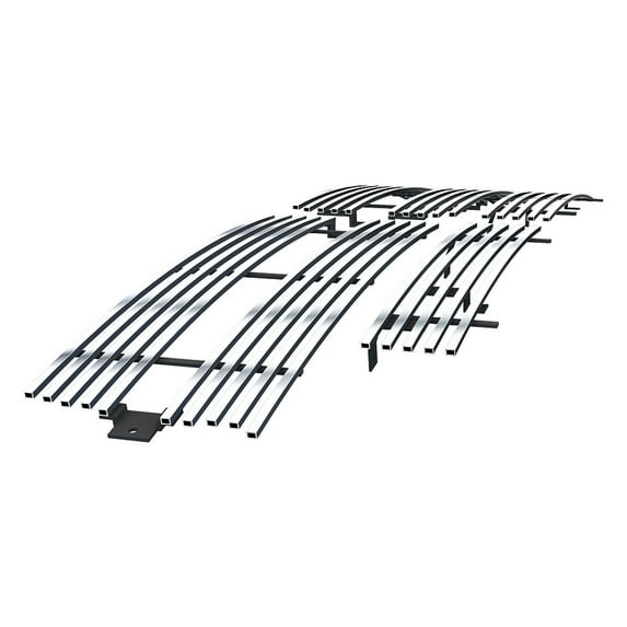 APS Premium Stainless Steel Chrome Horizontal Billet Grille Grill Insert Compatible with Dodge Pickup 1994-2001 Combo N19-A41978D