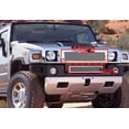 thumbnail image 1 of APS Premium Stainless Steel Chrome Mesh Grille Insert Compatible with Hummer H2 2003-2007 Combo N19-T42677C, 1 of 3