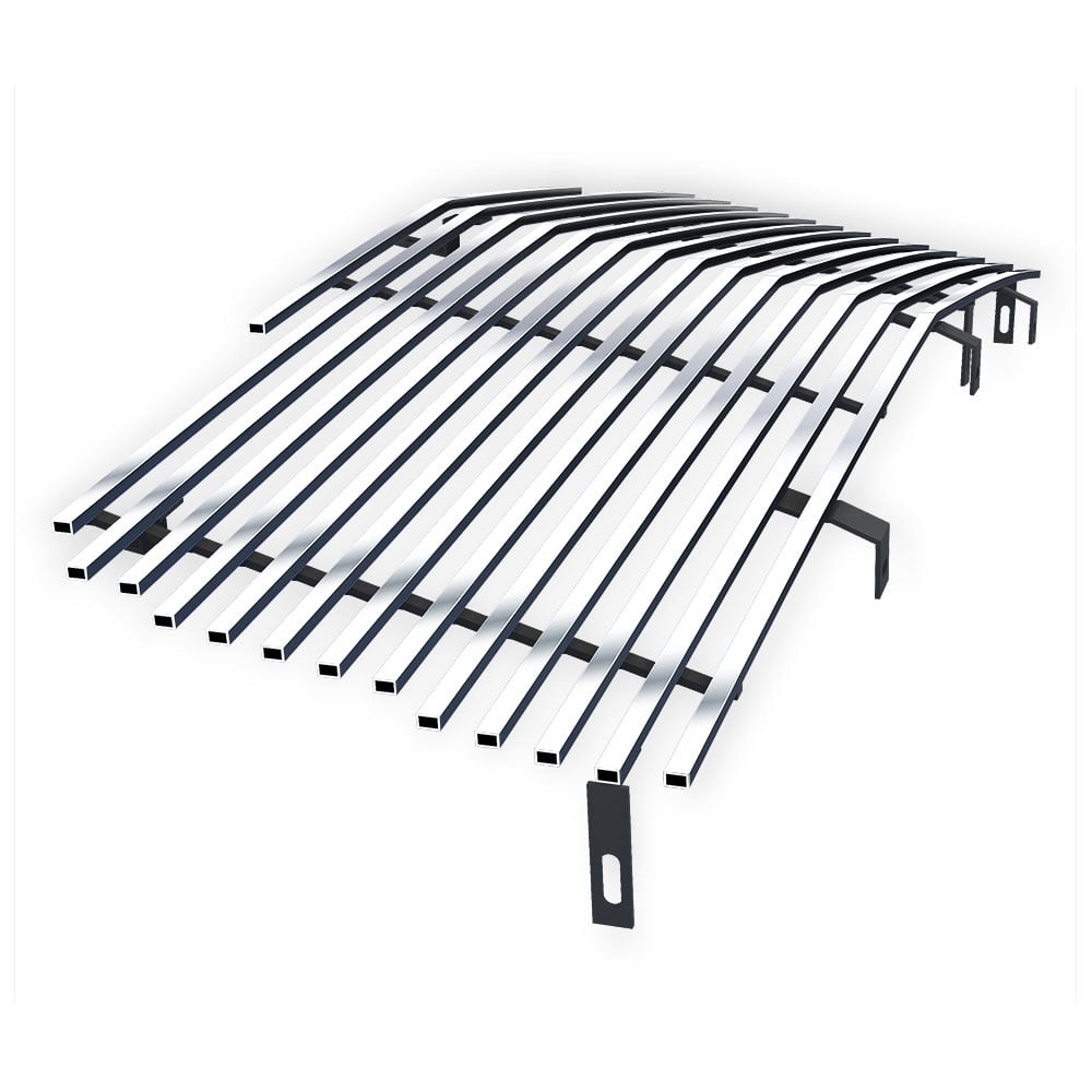 APS Chrome Billet Grille Insert For Cadillac Escalade 1999-2001 - Stainless Steel, Main Upper Replacement