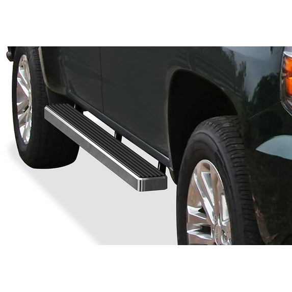 APS Running Boards 4 inches Compatible with Chevy Colorado GMC Canyon 2015-2025 Crew Cab (Side Steps Side Bars)