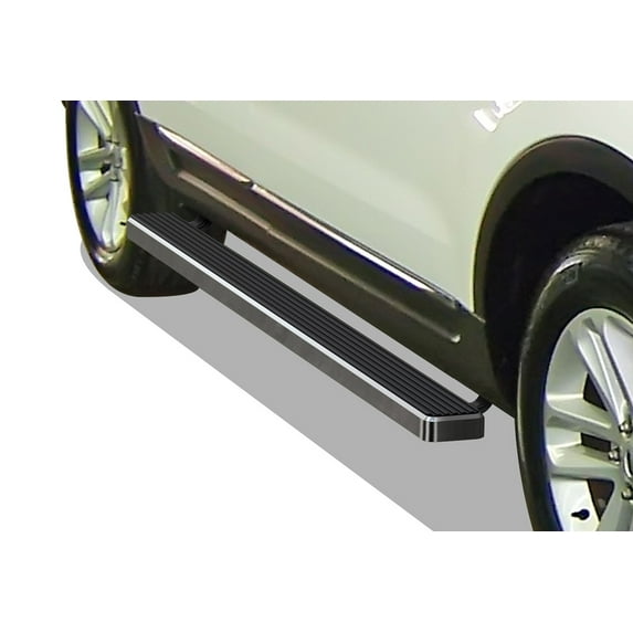 APS Running Boards 4 inches Compatible with Ford Explorer 2011-2019 Sport Utility 4-Door (Side Steps Side Bars)