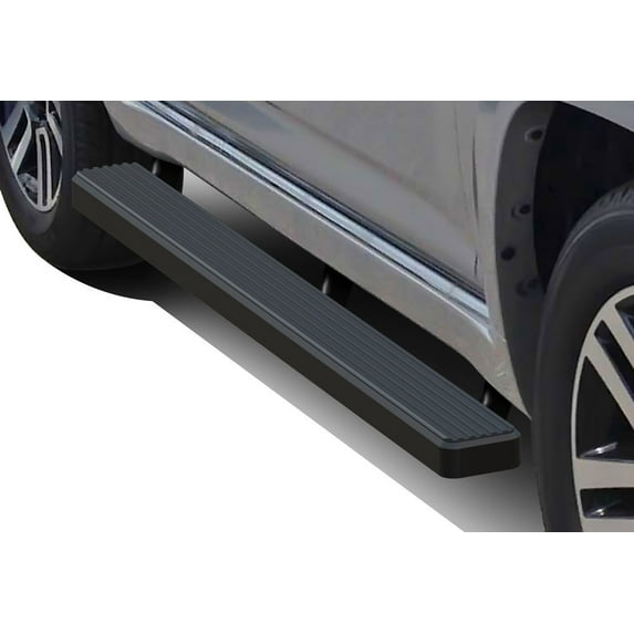 APS Running Boards 4 inches Matte Black Compatible with Toyota 4Runner 2010-2013 SR5 & 10-24 Limited & 19-24 Nightshade Edition (Side Steps Side Bars)