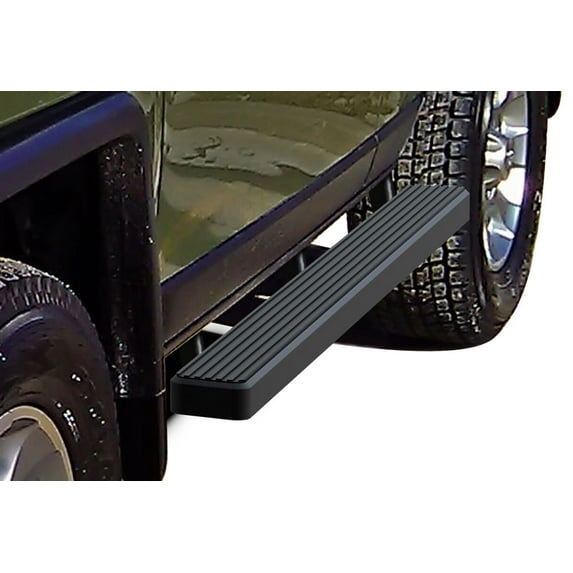 APS Running Boards 4 inches Matte Black Compatible with Toyota FJ Cruiser 2007-2014 (Side Steps Side Bars)