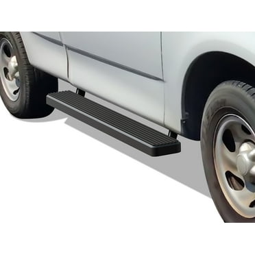 APS Running Boards 5-inch Matte Black Compatible with Ford F150 F250LD 1997-2003 Regular Cab (Include 04 Heritage)(Not for Lightning Model) (Nerf Bars Side Steps Side Bars)
