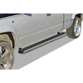 thumbnail image 1 of APS Running Boards 5 inches Compatible with Chevy GMC CK 1988-1998 Extended Cab (Include Z71) (Will Not Work on Vehicles with Power Boards) Stainless Steel (Side Steps Side Bars), 1 of 6
