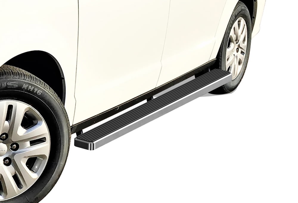 APS Running Boards 5 inches Compatible with Dodge Grand Caravan 2011-2020 & Chrysler Town Country 2011-2016 304 Stainless Steel (Nerf Bars Side Steps Side Bars)