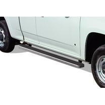 APS Running Boards 5 inches Compatible with Chevy Colorado GMC Canyon 2004-2012 Extended Cab 304 Stainless Steel (Nerf Bars Side Steps Side Bars)