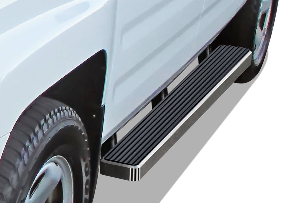 APS Running Boards 5 inches Compatible with Honda Ridgeline 2006-2014 Crew Cab 304 Stainless Steel (Nerf Bars Side Steps Side Bars)