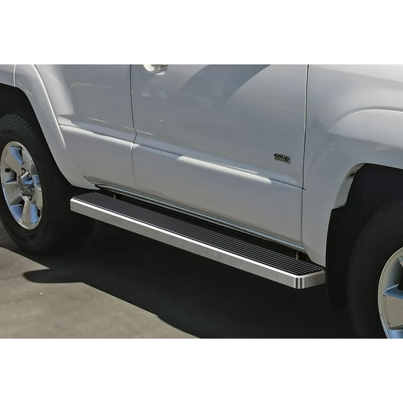 APS Running Boards 5 inches Compatible with Toyota 4Runner 2003-2009 Stainless Steel (Nerf Bars Side Steps Side Bars)