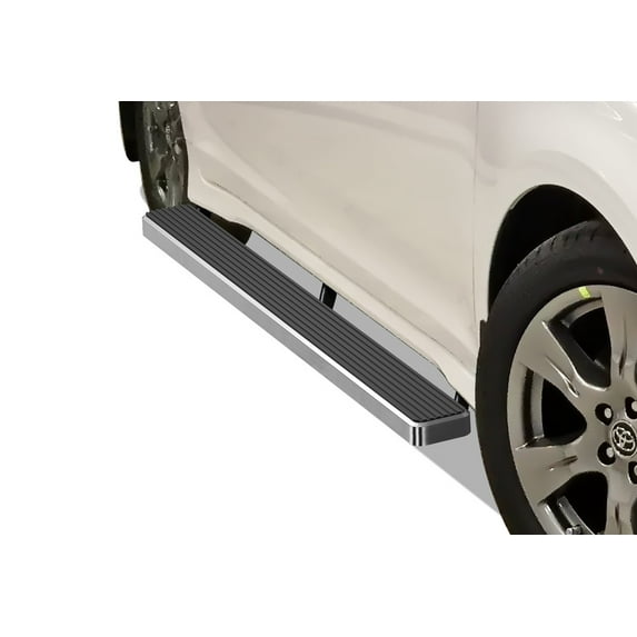 APS Running Boards 5 inches Compatible with Toyota Sienna 2011-2020 (Exclude SE model) 304 Stainless Steel (Nerf Bars Side Steps Side Bars)