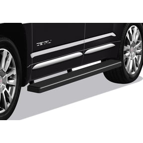 APS Running Boards 5 inches Matte Black Compatible with Chevy Equinox 2010-2017 & GMC Terrain 2010-2017 (Exclude Denali Models) (Side Steps Side Bars)