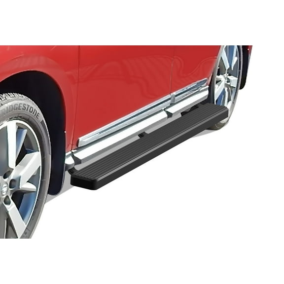 APS Running Boards 5 inches Matte Black Compatible with Nissan Pathfinder 2013-2021 (Excluding Platinum) & Infiniti QX60 2013-2016 (Side Steps Side Bars)