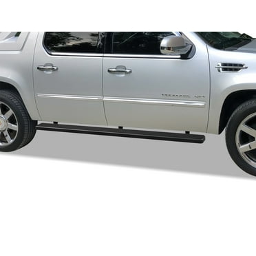 APS Running Boards 5 inches Matte Black Compatible with Cadillac Escalade EXT 2002-2013 (Side Steps Side Bars)