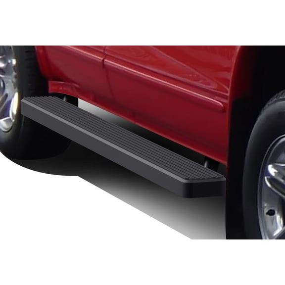 APS Running Boards 5 inches Matte Black Compatible with Dodge Durango 1998-2003 4-Door (Nerf Bars Side Steps Side Bars)