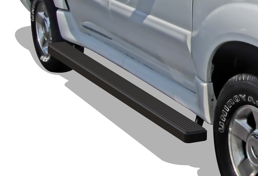 APS 6" Stainless Steel Running Boards For Ford Explorer Sport Trac 2001-2006 Crew Cab - Polished Flat Style