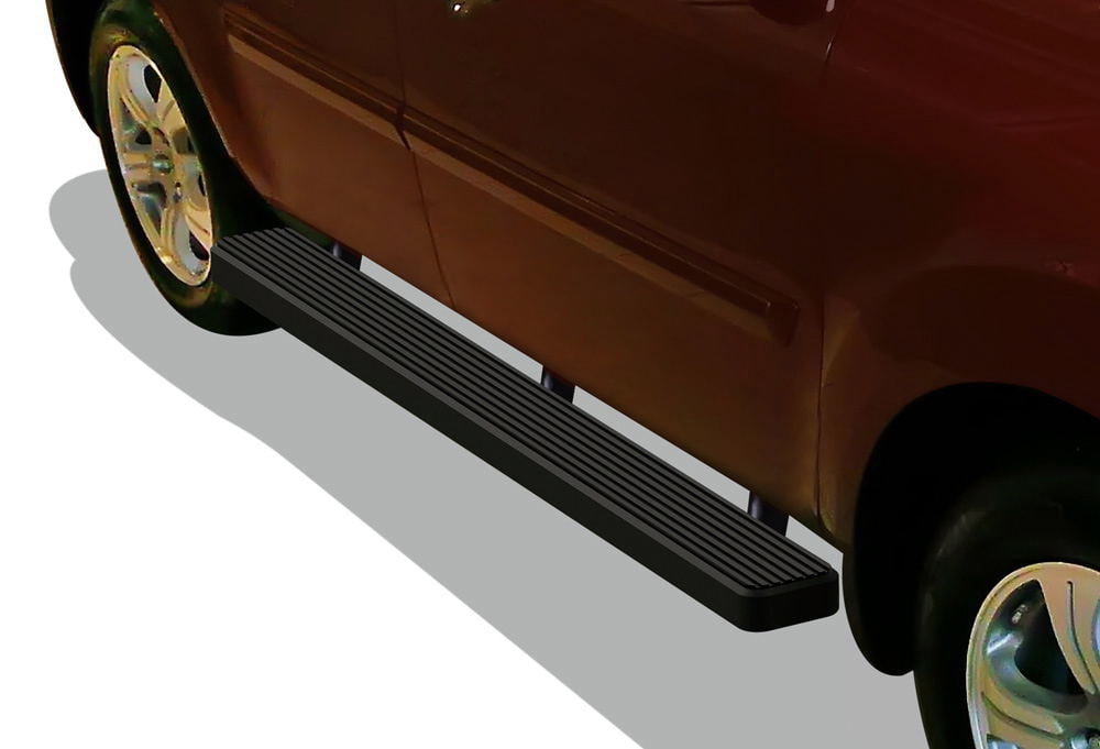 APS 6" Black Running Boards For Honda Pilot & Acura MDX (2009-2015) | Easy Bolt-On Installation, No Drilling