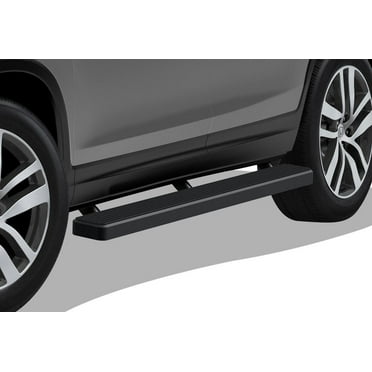 APS Running Boards 5 inches Matte Black Compatible with Honda Pilot 2016-2022 Stainless Steel (Nerf Bars Side Steps Side Bars)