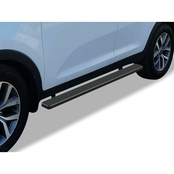 APS Running Boards 5 inches Matte Black Compatible with KIA Sportage 2011-2016 Stainless Steel (Side Steps Side Bars)