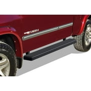 APS Running Boards 5 inches Matte Black Compatible with Toyota Tundra 2000-2006 Access Cab Stainless Steel (Nerf Bars Side Steps Side Bars)