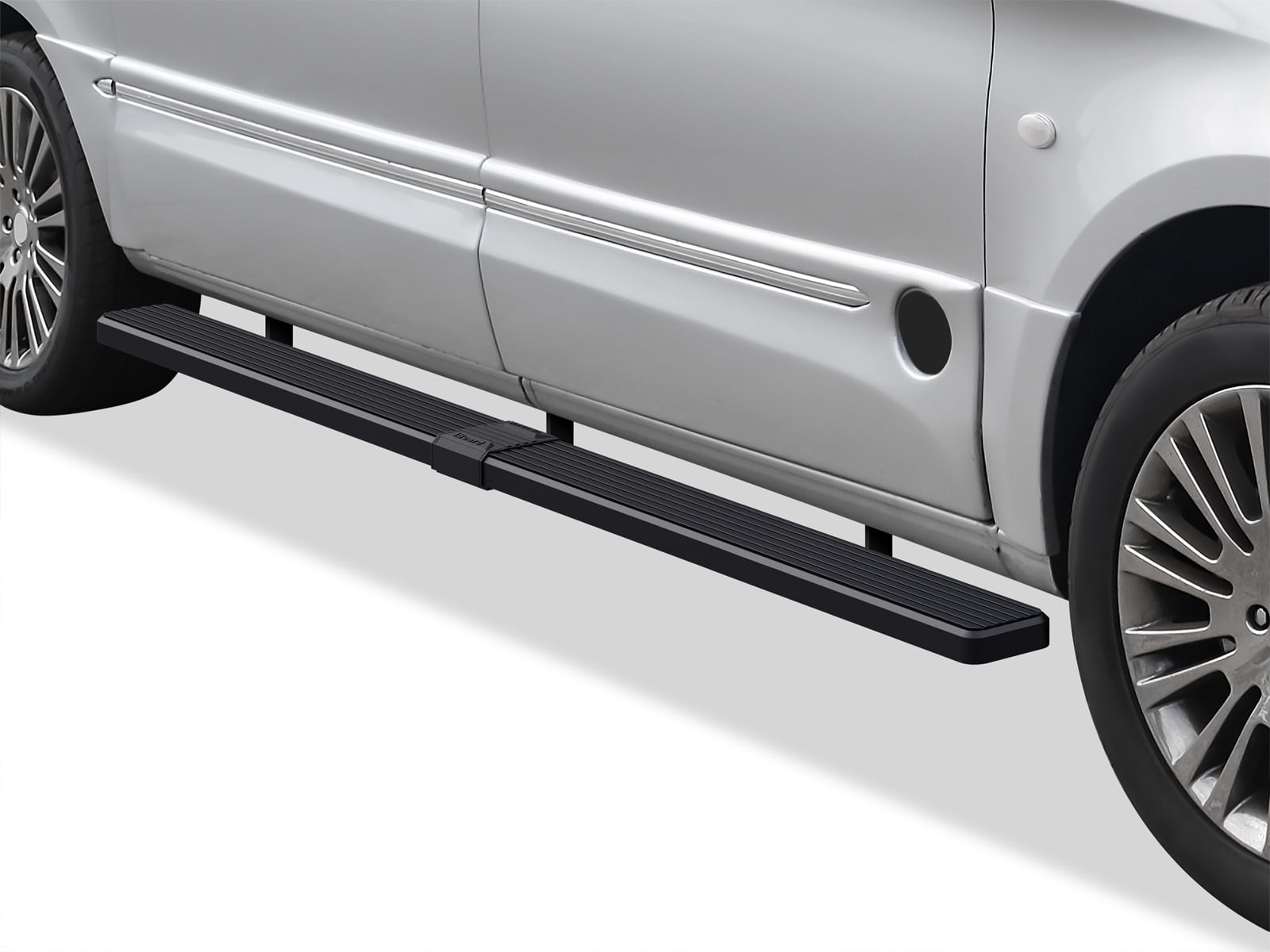 APS Running Boards 5in Matte Black Compatible with Mercedes-Benz Metris ...