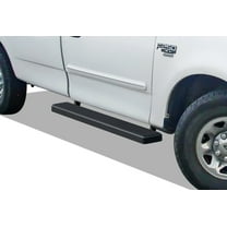 APS Running Boards 6-inch Matte Black Compatible with Ford F150 F250LD 1997-2003 Regular Cab (Include 04 Heritage)(Not for Lightning Model) (Nerf Bars Side Steps Side Bars)