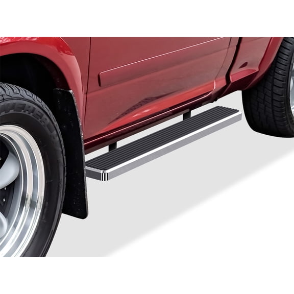 APS Running Boards 6 inches Compatible with Dodge Ram 1500 2002-2008 Regular Cab & Ram 2500 3500 2003-2009 (Exclude Daytona Rumble Bee and SRT-10 Models) 304 Stainless Steel (Nerf Bars Side Steps)