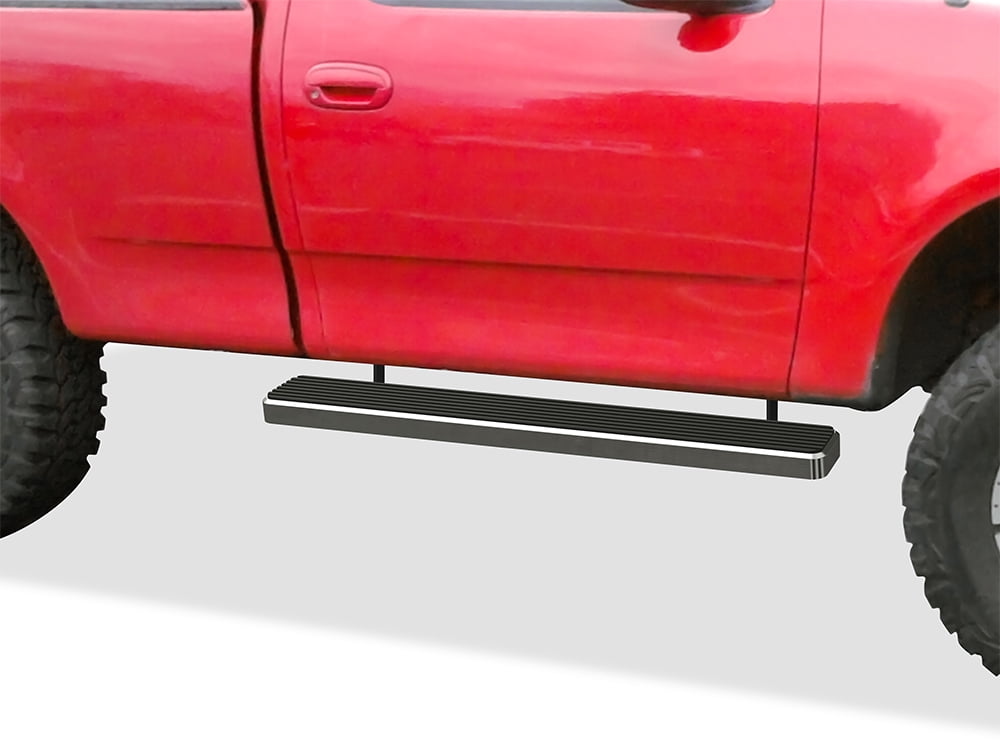 APS Running Boards 6 inches Compatible with Ford F150 F250LD 1997-2003 Regular Cab (Include 04 Heritage)(Not for Lightning Model) (Nerf Bars Side Steps Side Bars)