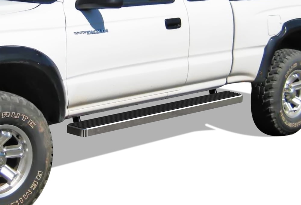 APS Running Boards 6 inches Compatible with Toyota Tacoma 1995-2004 Extended Xtra Cab (4WD or Prerunner 2WD 4WD) 304 Stainless Steel (Nerf Bars Side Steps Side Bars)