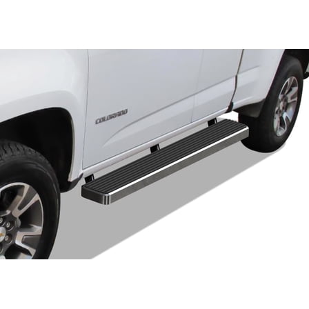 APS Running Boards 6 inches Compatible with Chevy Colorado GMC Canyon 2015-2022 Extended Cab 304 Stainless Steel (Nerf Bars Side Steps Side Bars)