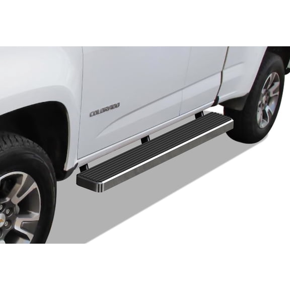 APS Running Boards 6 inches Compatible with Chevy Colorado GMC Canyon 2015-2022 Extended Cab 304 Stainless Steel (Nerf Bars Side Steps Side Bars)